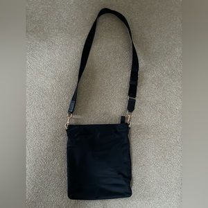 TORY BURCH Black Ella Bag Crossbody Adjustable